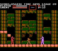 une photo d'Ã©cran de Castlevania sur Nintendo Nes